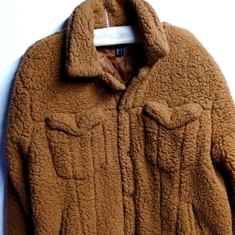 FOREVER 21 Teddy Coat Jacket Soft